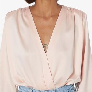 Steve Madden sz m peach top/bodysuit new